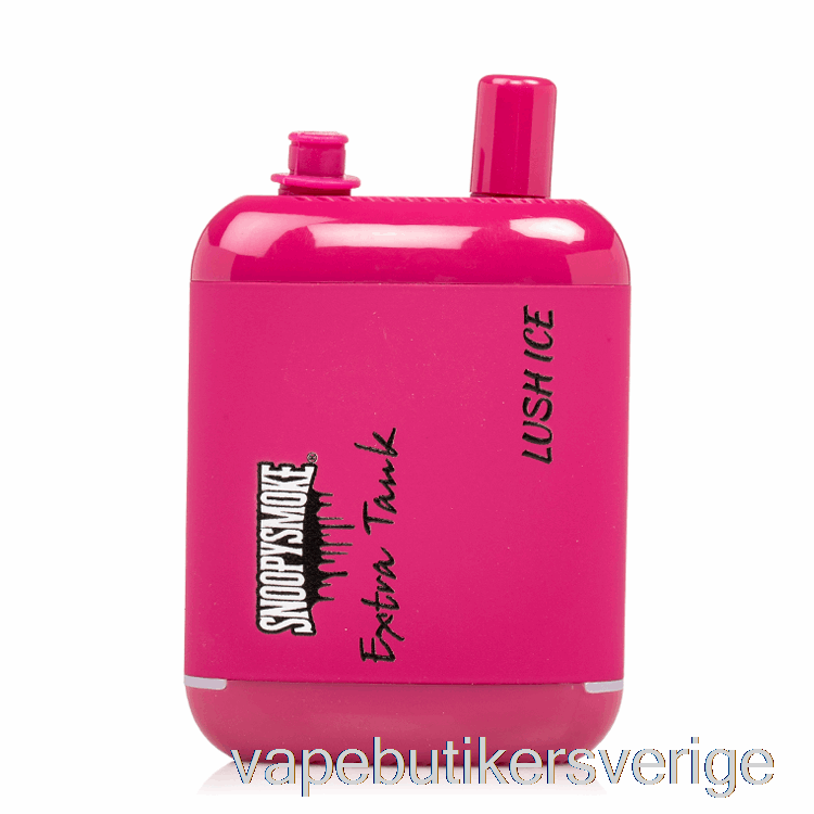 Vape Sverige Snoopy Smoke Extra Tank 2 15000 Engångs Lush Ice